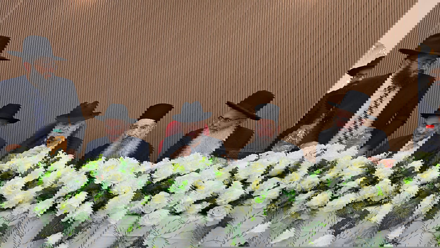 מעמד כבוד התורה בישיבת 'מאור יוסף'