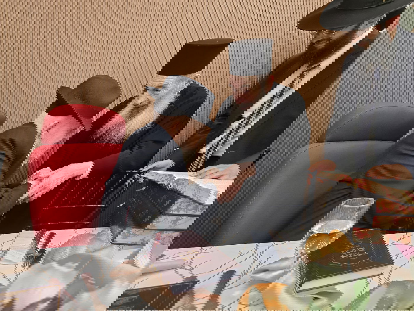 מעמד כבוד התורה בישיבת 'מאור יוסף'