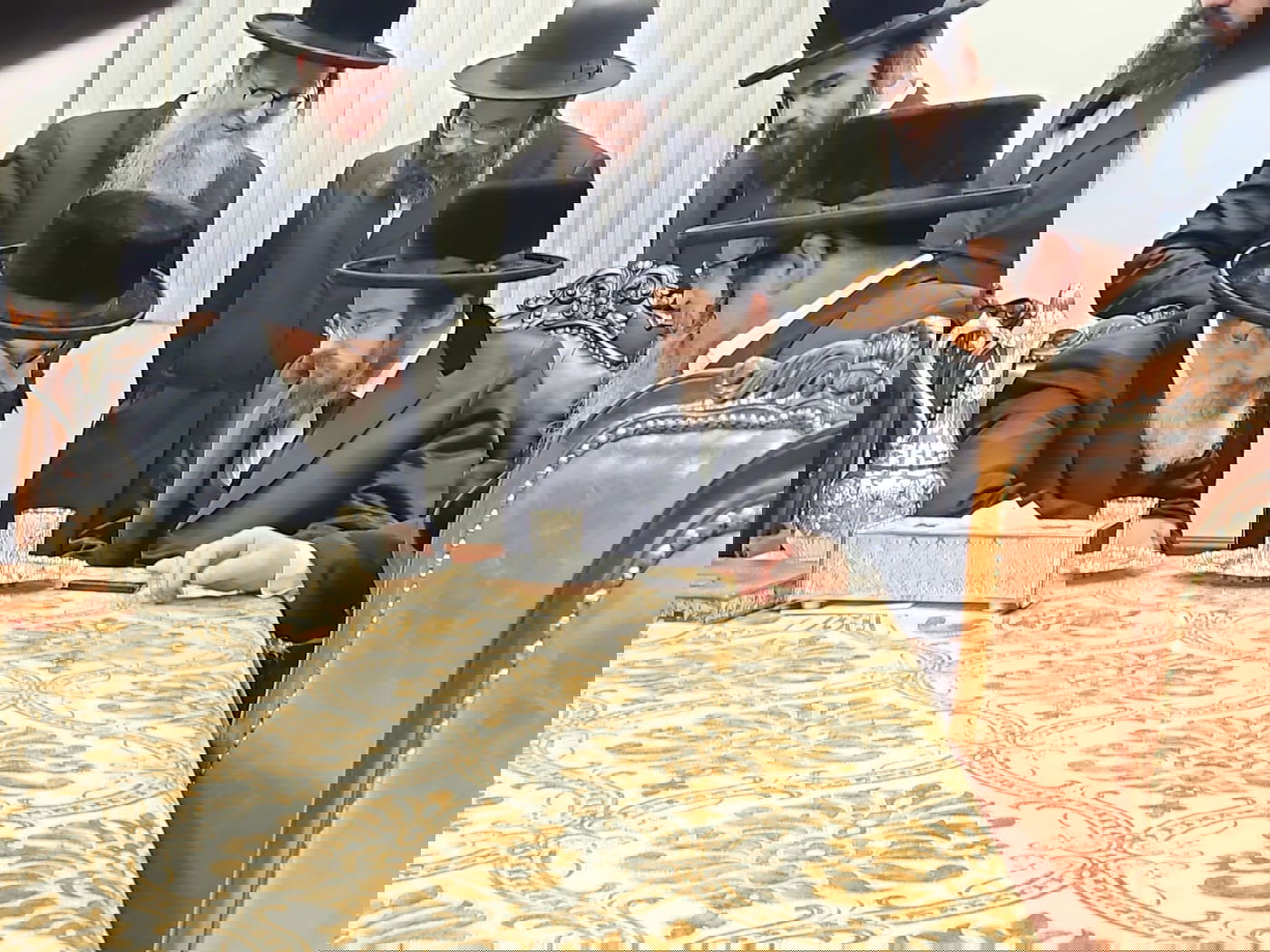 האדמו"ר מסאדיגורה בביקור אצל האדמו"ר מרחמסטריווקא