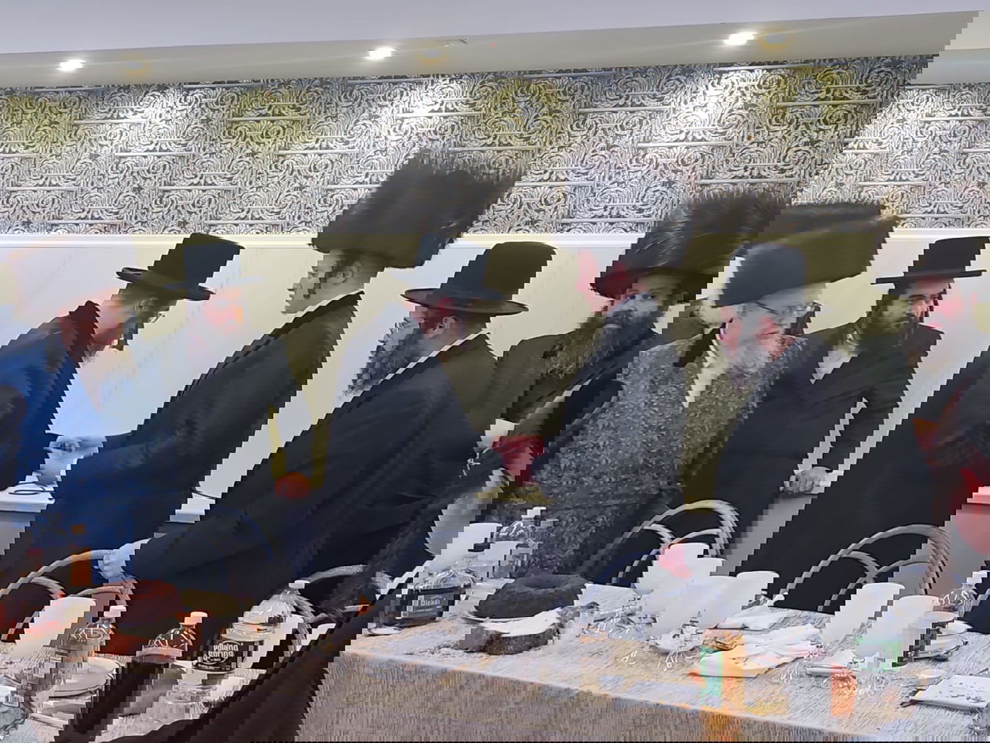 בשמחת השבע ברכות לבן ש"ב הרב בנציון נחום שרף