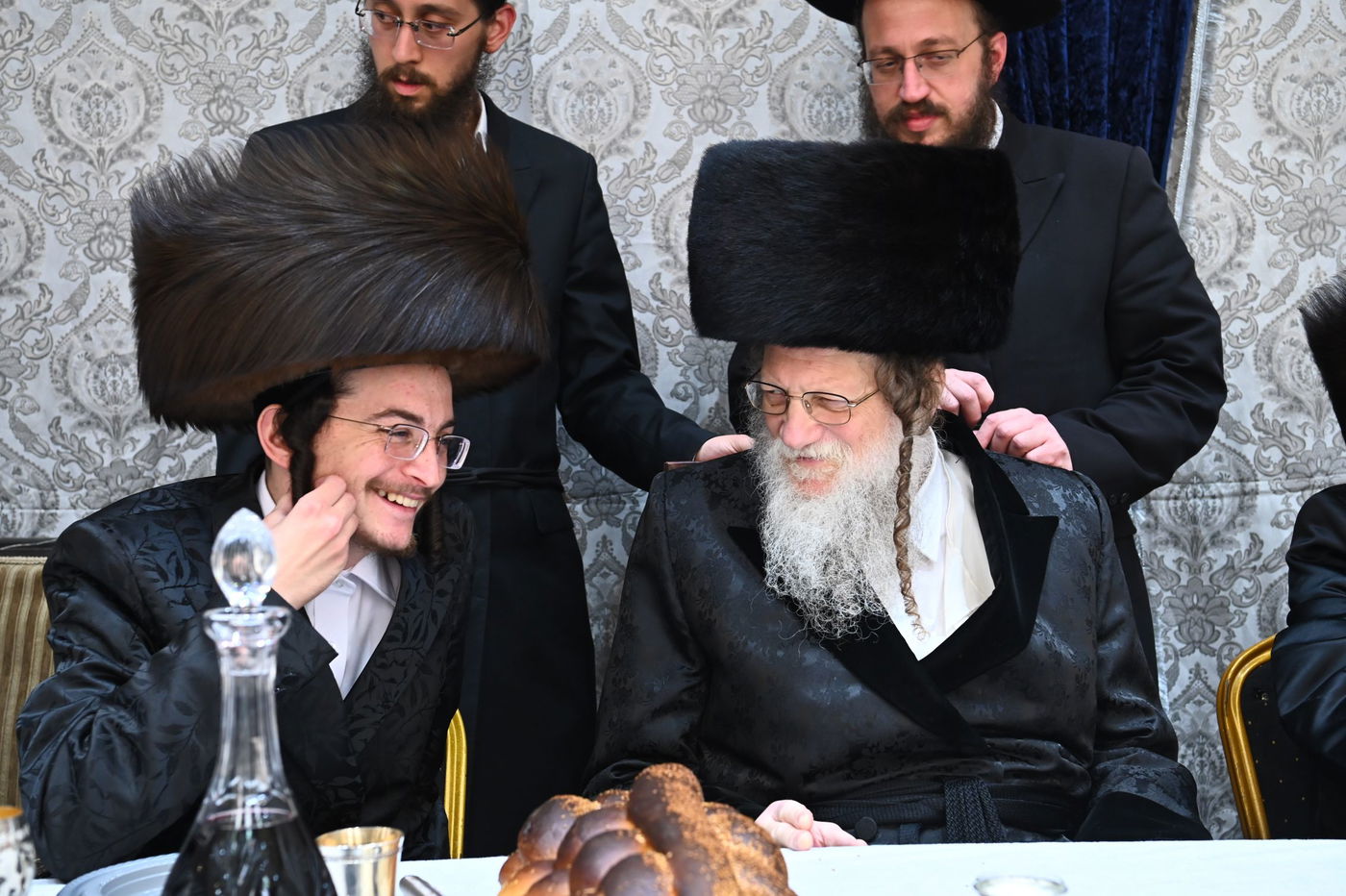 שמחת השבע ברכות לנכדת האדמו"ר ממודז'יץ