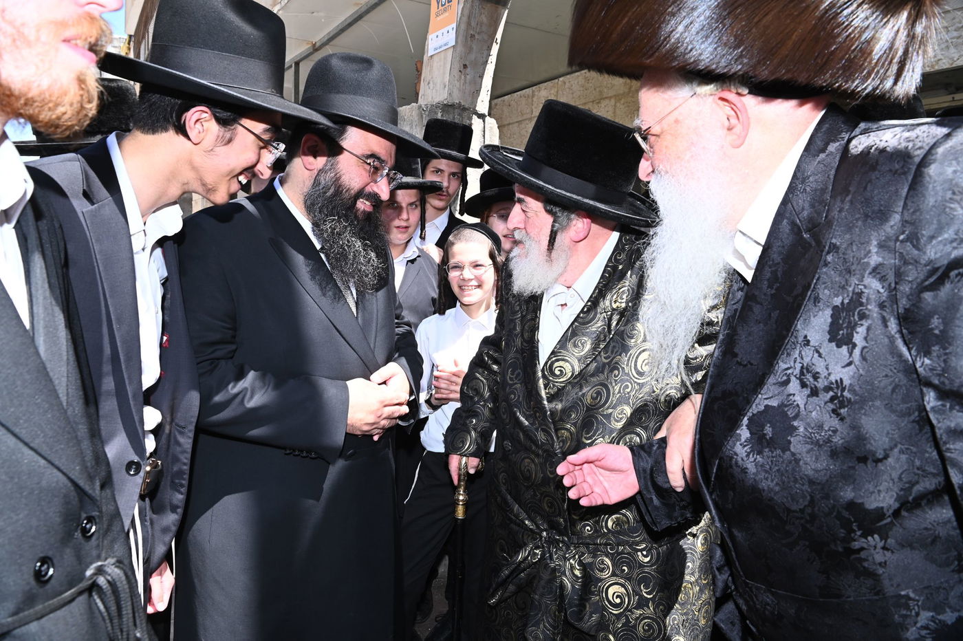 שמחת השבע ברכות לנכדת האדמו"ר ממודז'יץ