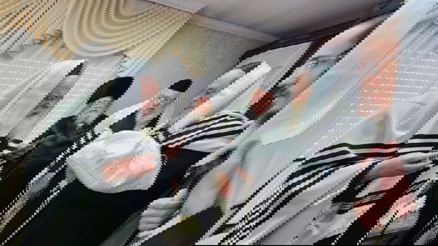 שמחת הברית לנין הרה"ק ה'פני מנחם' מגור