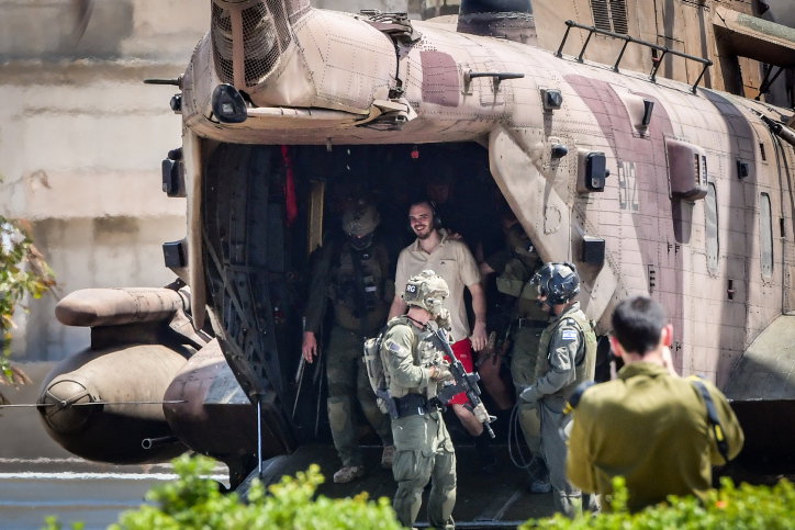 שחרור החטופים לפני מספר ימים