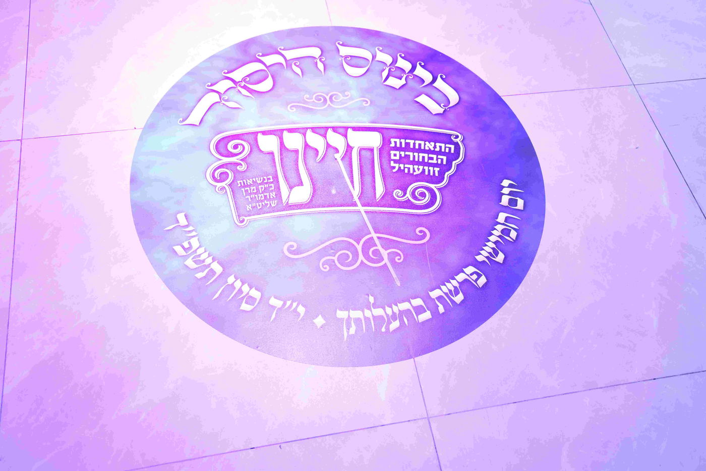 כינוס 'חיינו' בחצה"ק זוויעהיל 