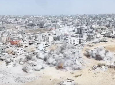 מוצב האימונים ׳אבו סעיד׳ במרחב תל סולטאן הושמד - צפו