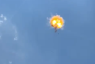 "עוד אחד למעלה, והנה עוד אחד; הוא יורד": פיצוץ אדיר בעמק החולה | תיעוד דרמטי