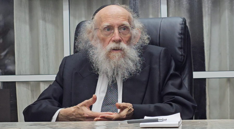 הגאון רבי שמעון גלאי זעק ביסוד המכינה: "כואב לי על כל ילד שהולך לאיבוד" | תיעוד