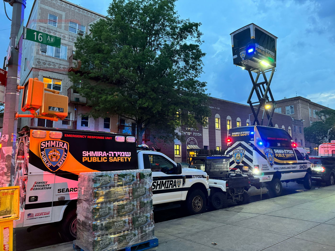 מסע הלוויית הגר"מ וולפסון זצ"ל בארה"ב 