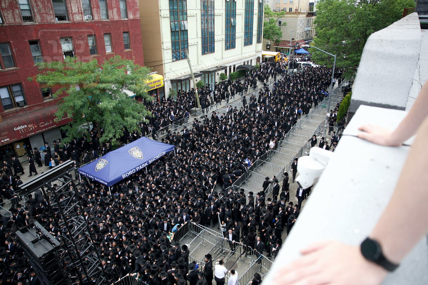 מסע הלוויית הגר"מ וולפסון זצ"ל בארה"ב 