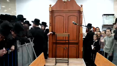 שידור חי | מסע הלווית המשגיח שנפטר בארה"ב במוצאי שבת