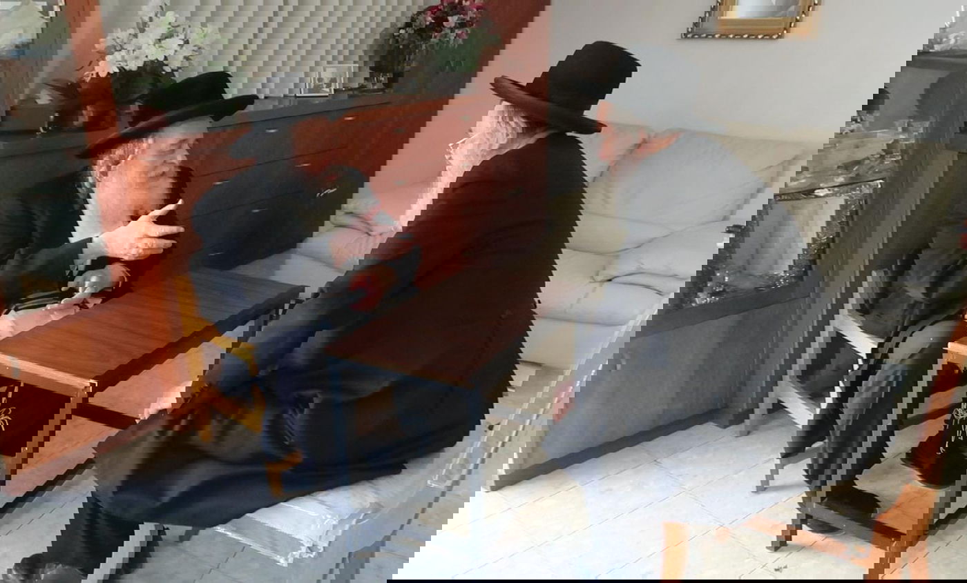 ניחום אבלים על פטירת הרבנית מגור ע"ה