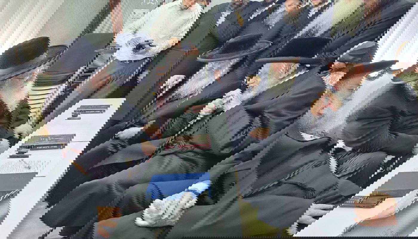 ניחום אבלים על פטירת הרבנית מגור ע"ה