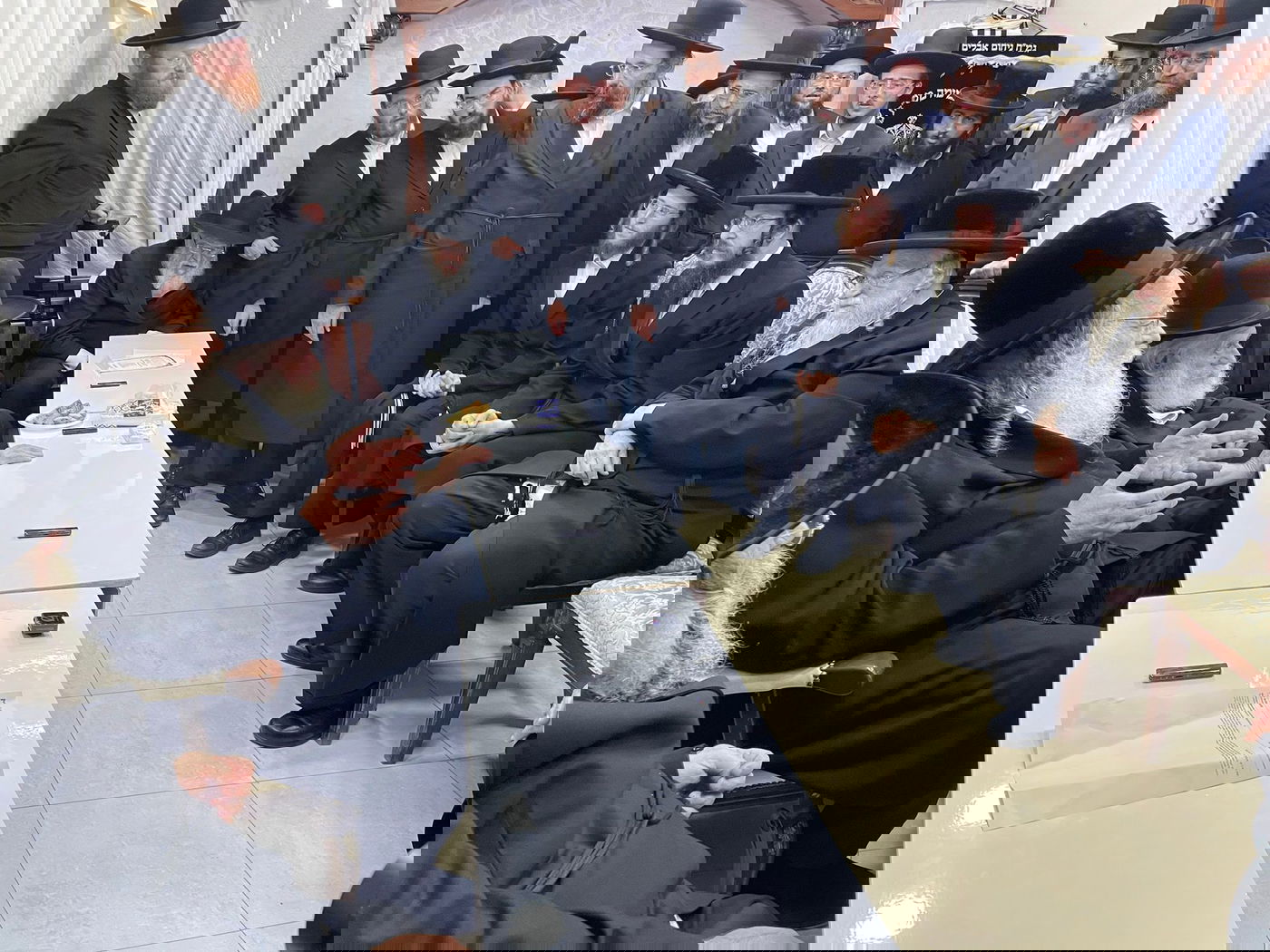 ניחום אבלים על פטירת הרבנית מגור ע"ה