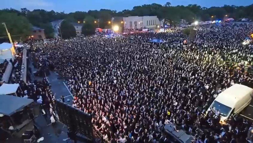 ההמונים גודשים את רוחבות ליקווד