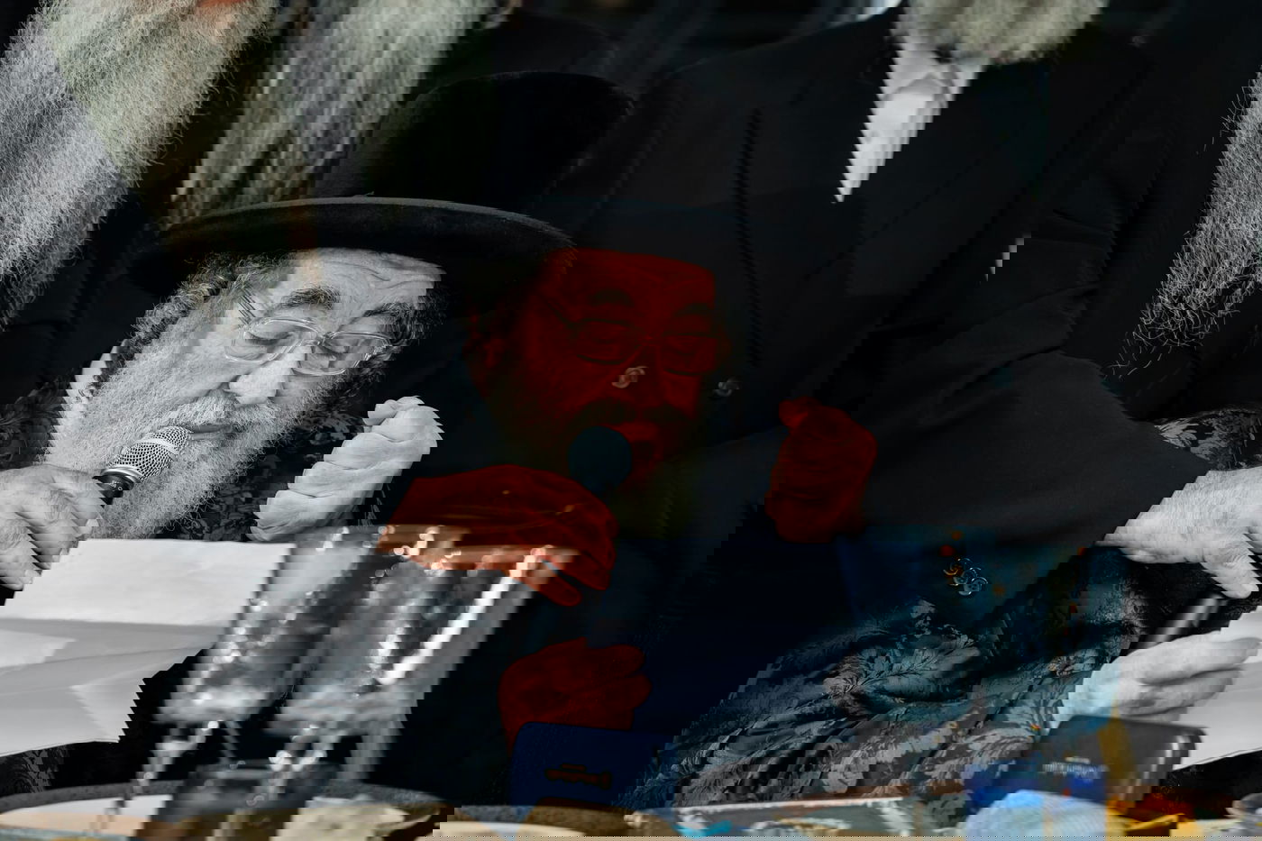 תיעוד מהדינר במנהטן