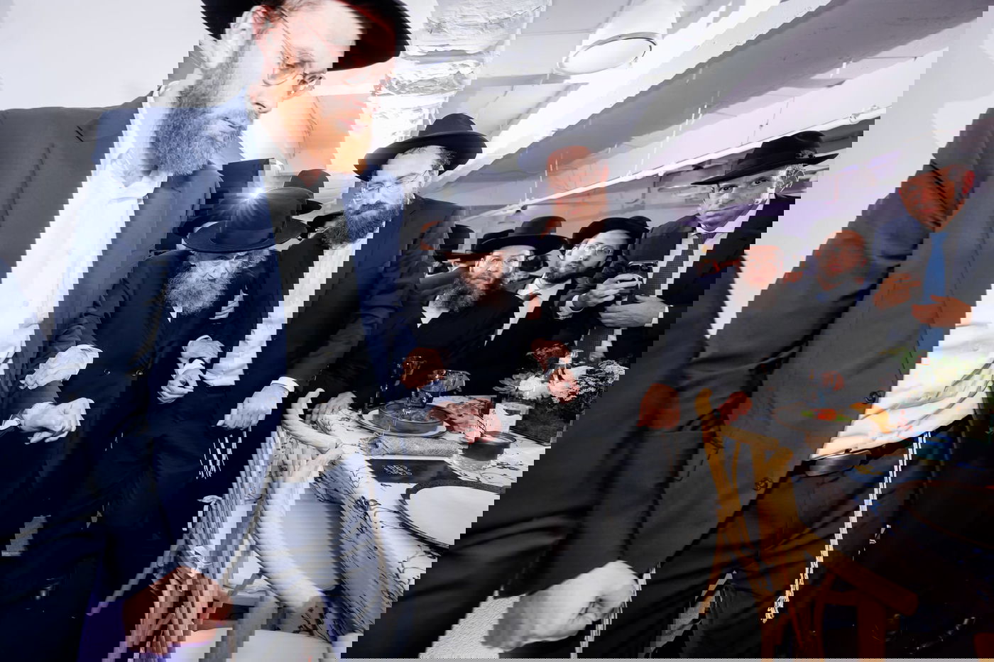 תיעוד מהדינר במנהטן