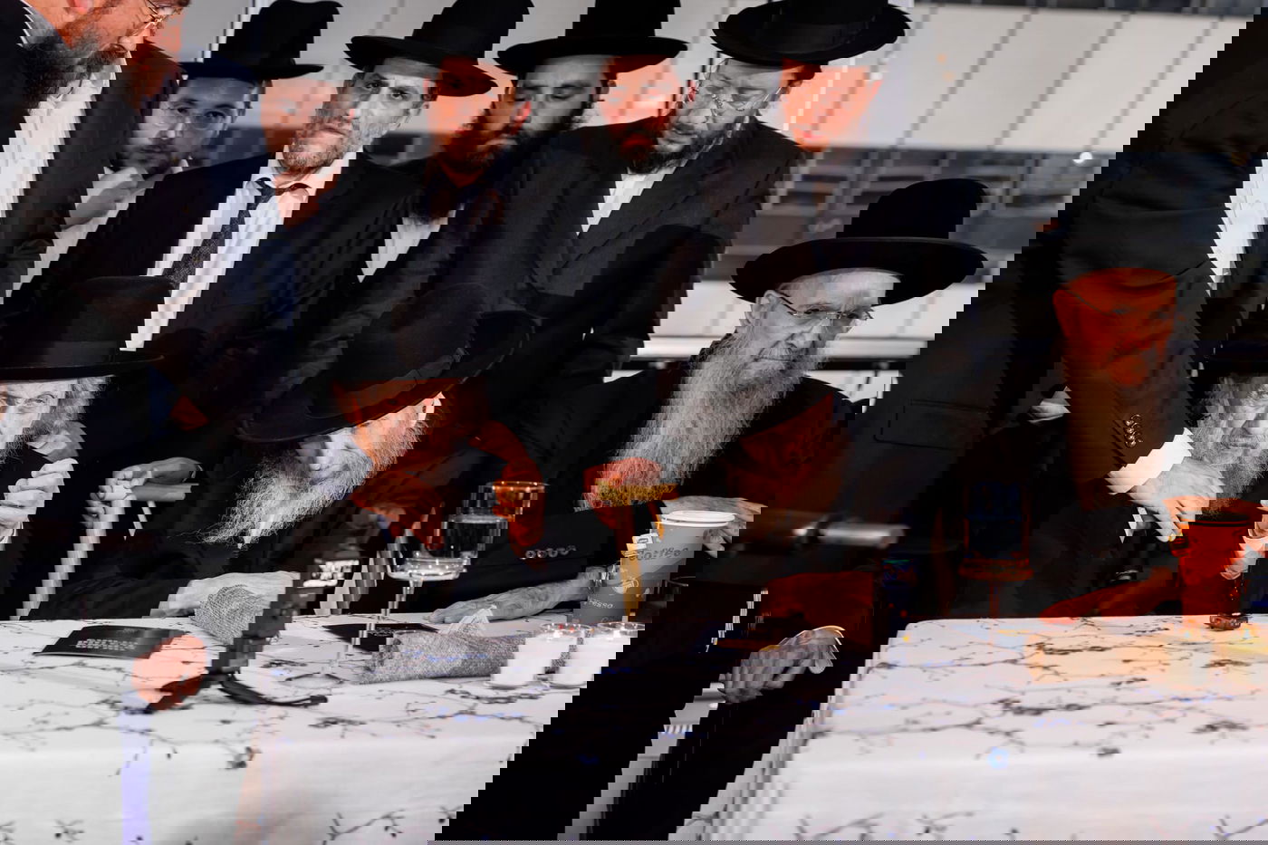 תיעוד מהדינר במנהטן