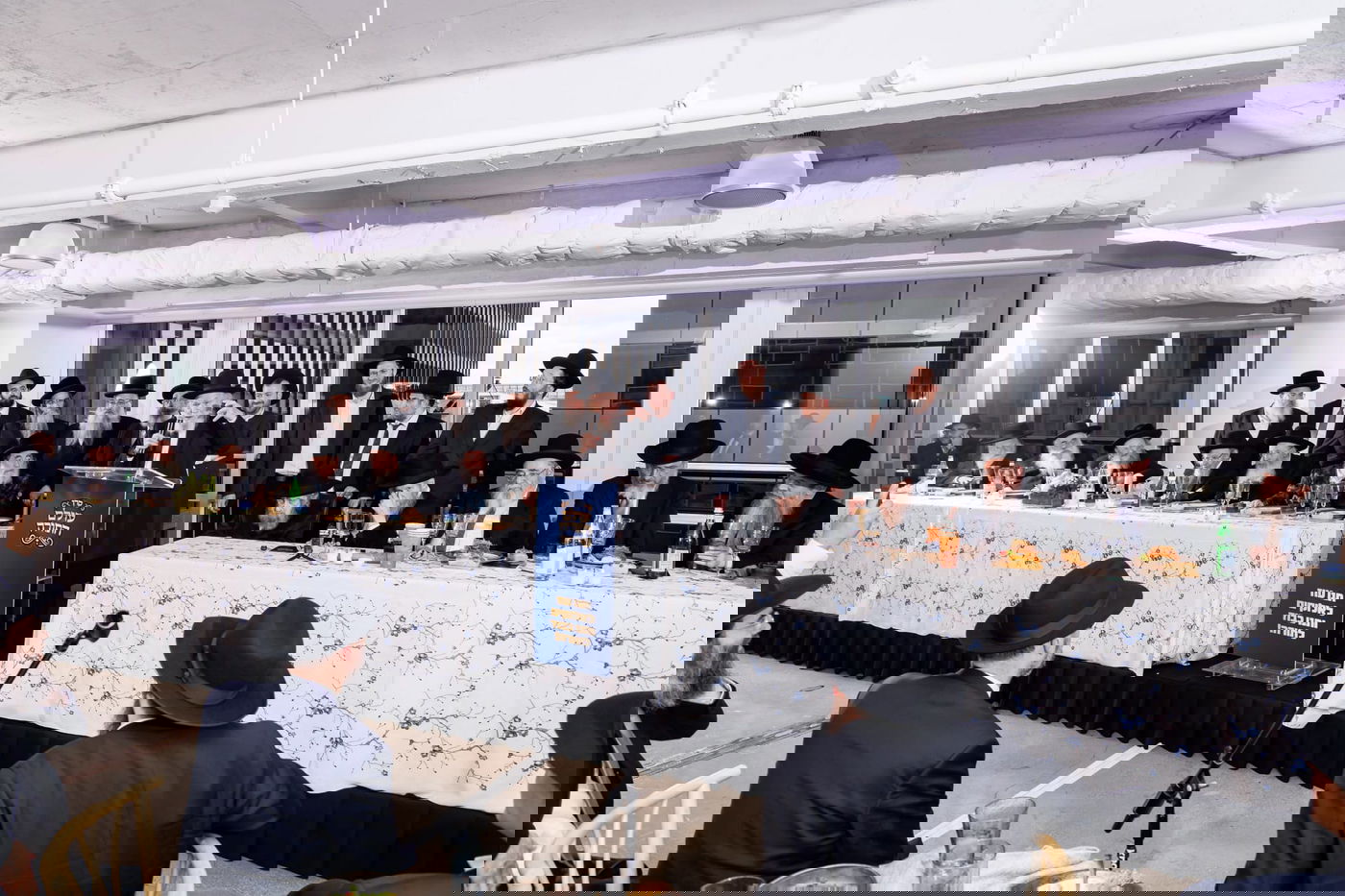 תיעוד מהדינר במנהטן