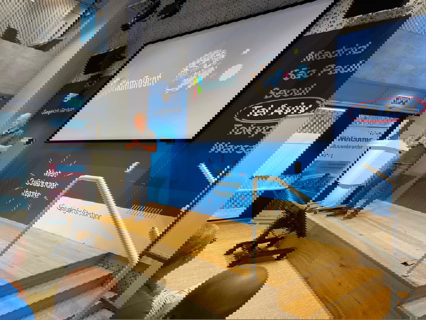 יובל פסוב, מנהל תוכנית הסטארטאפים של גוגל בדברי ברכה