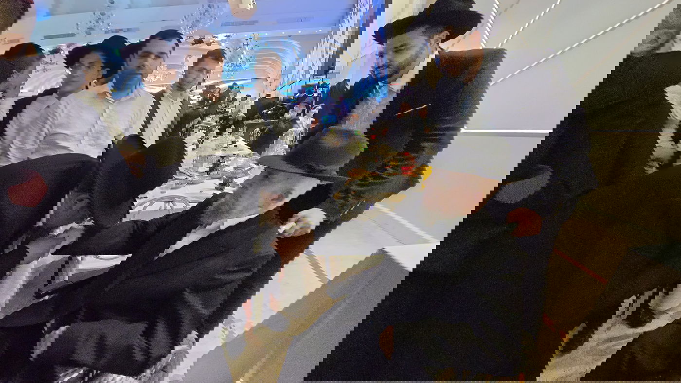 שמחת נשואי נכד הגר"מ מאזוז