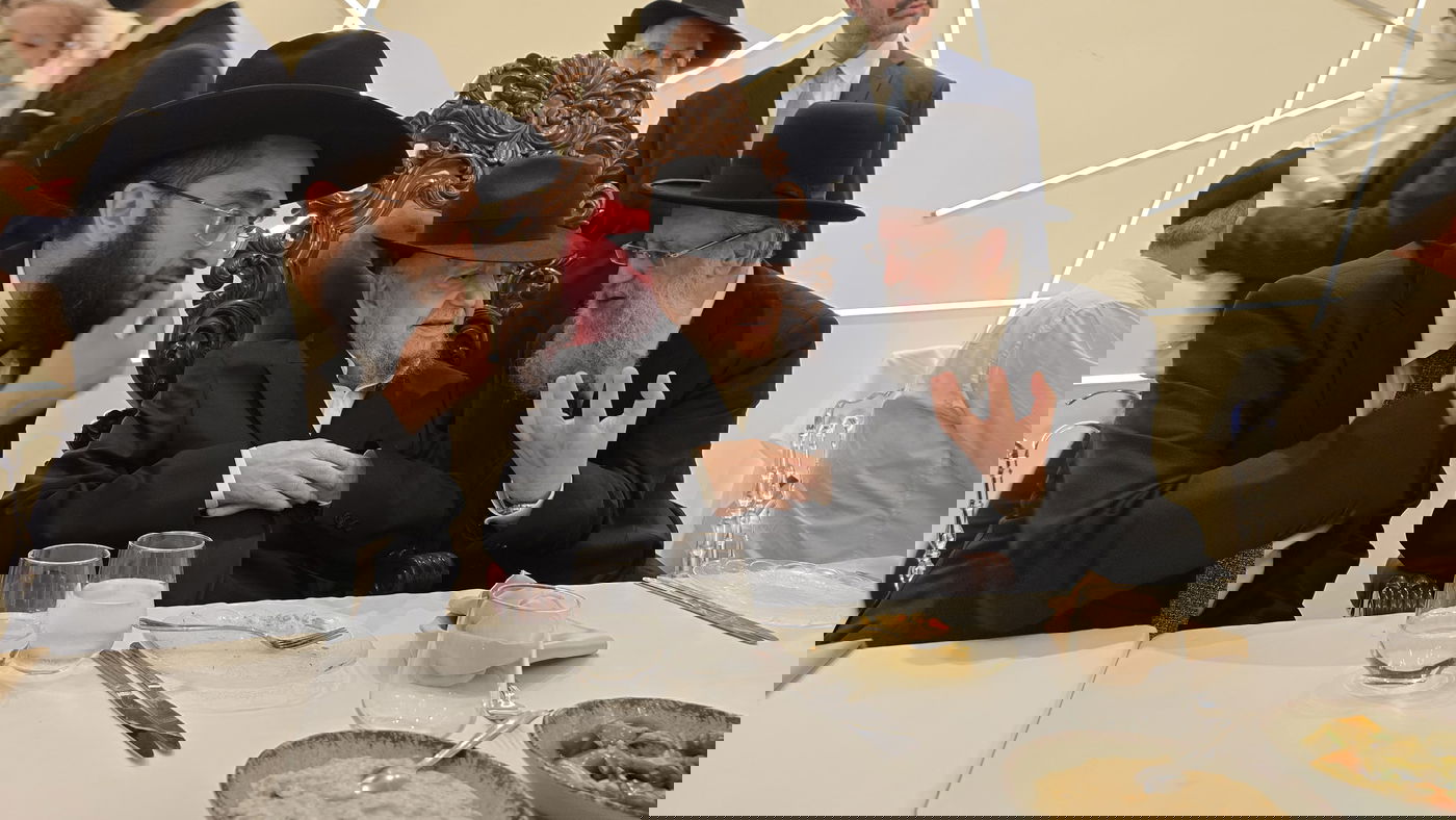 שמחת נשואי נכד הגר"מ מאזוז