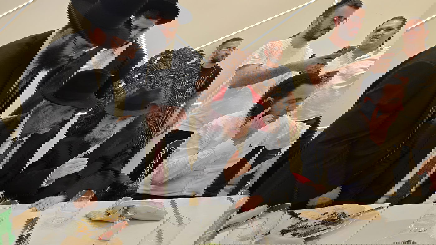 שמחת נשואי נכד הגר"מ מאזוז