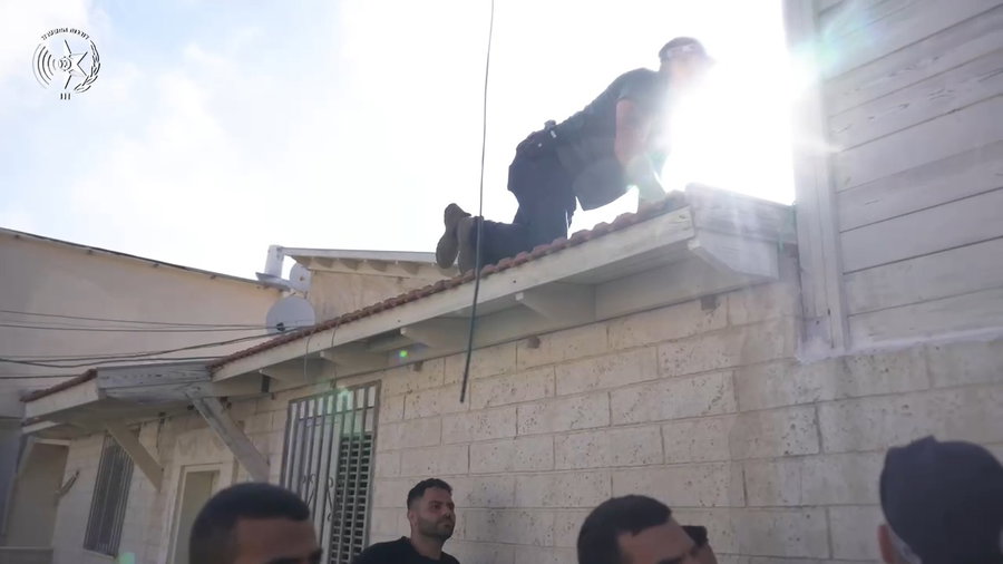הפשיטה על המתחם ביפו