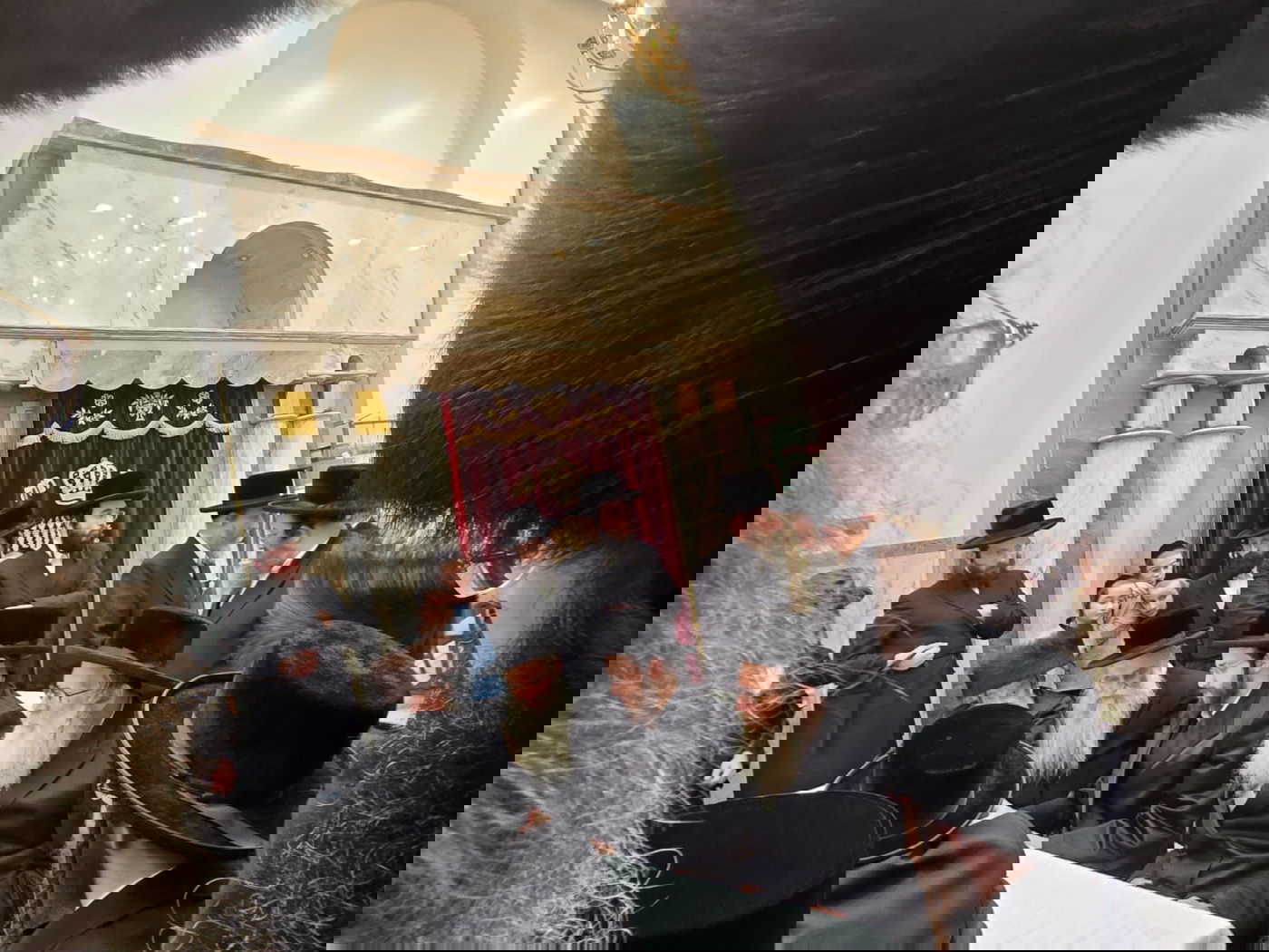 הרה"ג ר' שלום רוקח בביקור בארה"ב