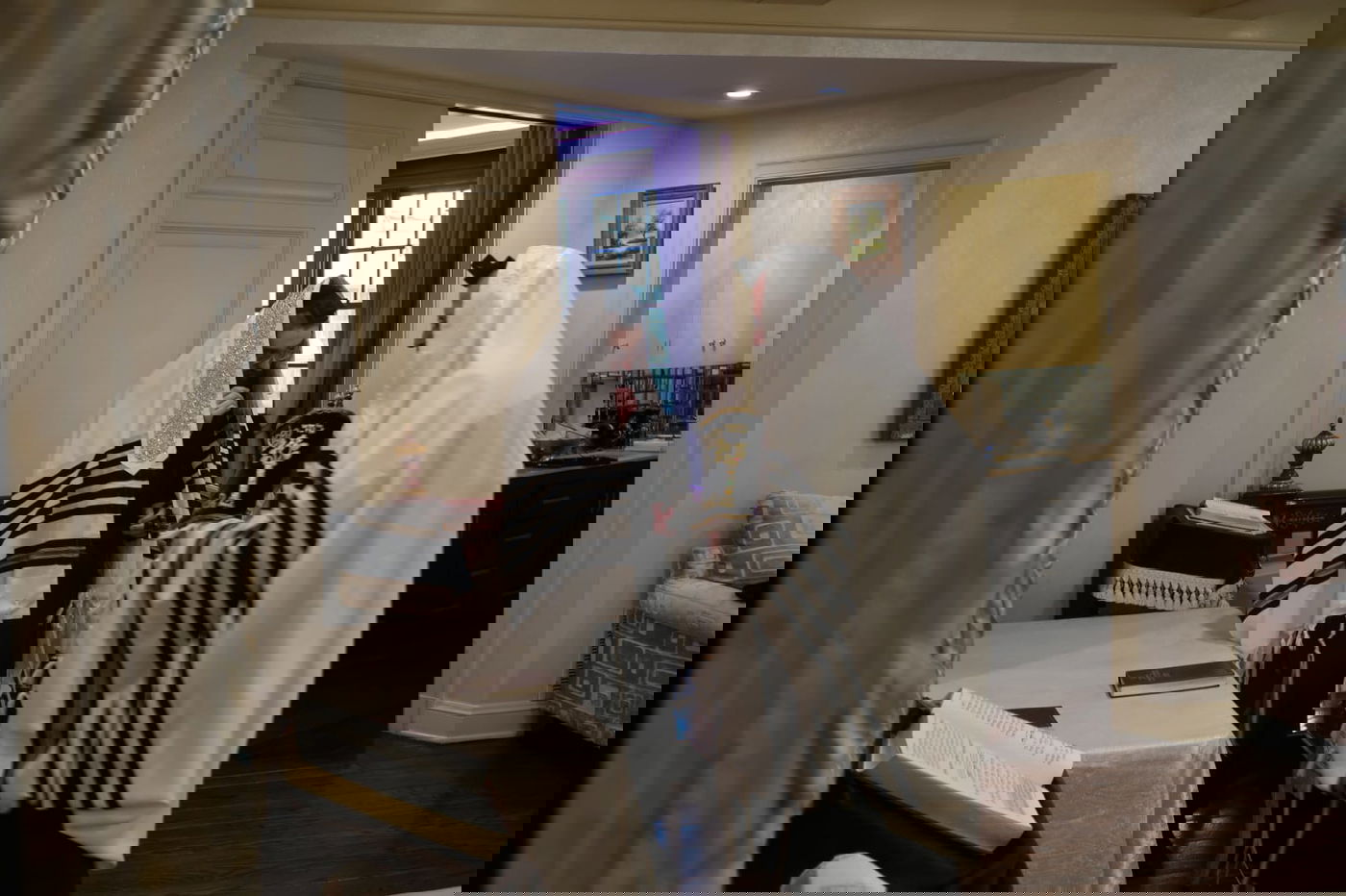 האדמו"ר מסאדיגורה בביקור בלאס אנג'לס