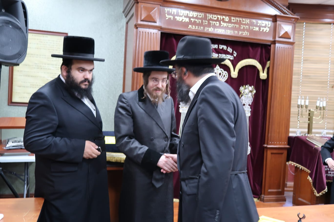 האדמו"ר מסאדיגורה בביקור בלאס אנג'לס