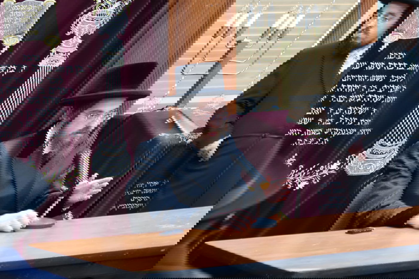 האדמו"ר מסאדיגורה בביקור בלאס אנג'לס