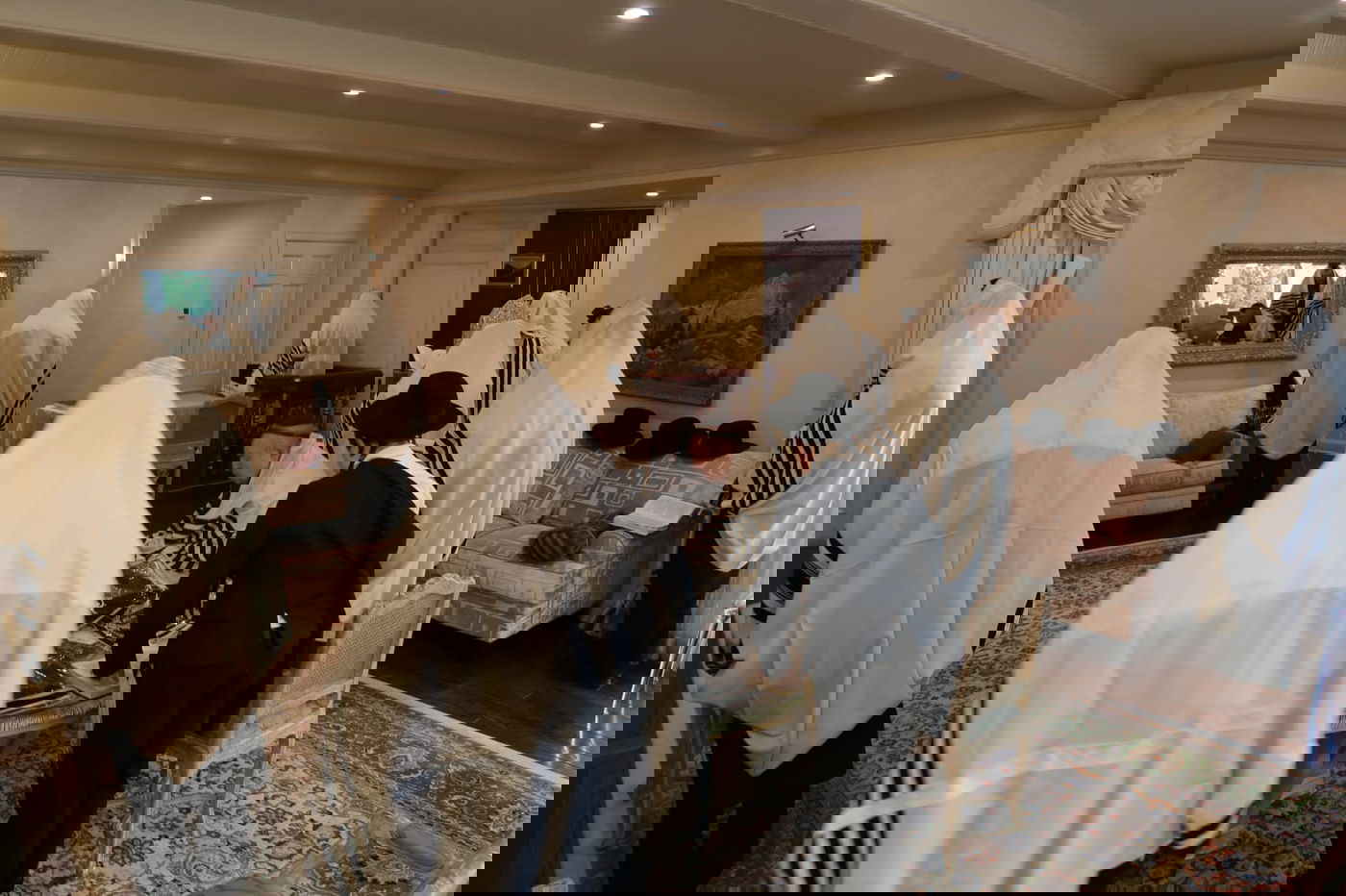 האדמו"ר מסאדיגורה בביקור בלאס אנג'לס