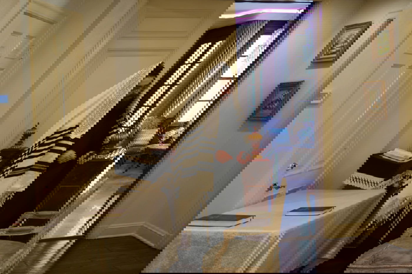 האדמו"ר מסאדיגורה בביקור בלאס אנג'לס