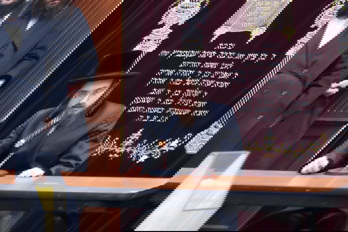 האדמו"ר מסאדיגורה בביקור בלאס אנג'לס