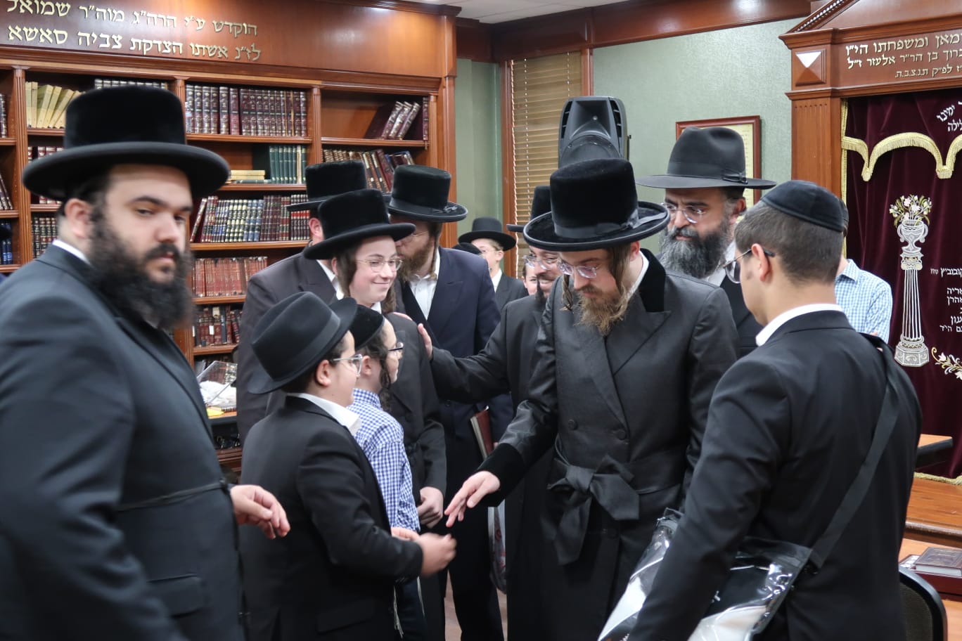 האדמו"ר מסאדיגורה בביקור בלאס אנג'לס