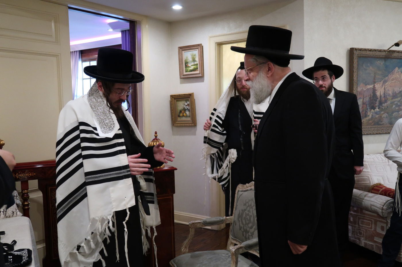 האדמו"ר מסאדיגורה בביקור בלאס אנג'לס