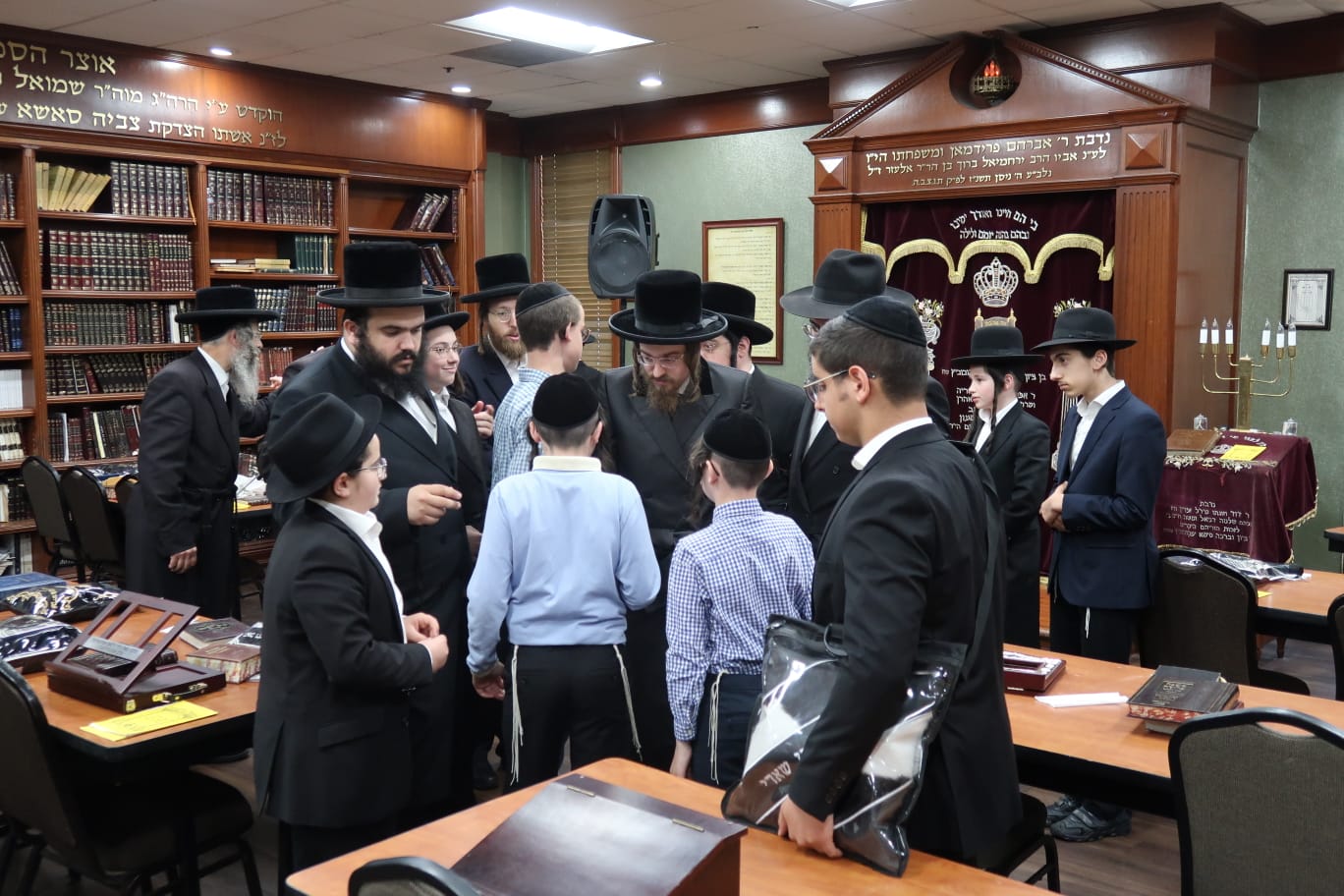 האדמו"ר מסאדיגורה בביקור בלאס אנג'לס