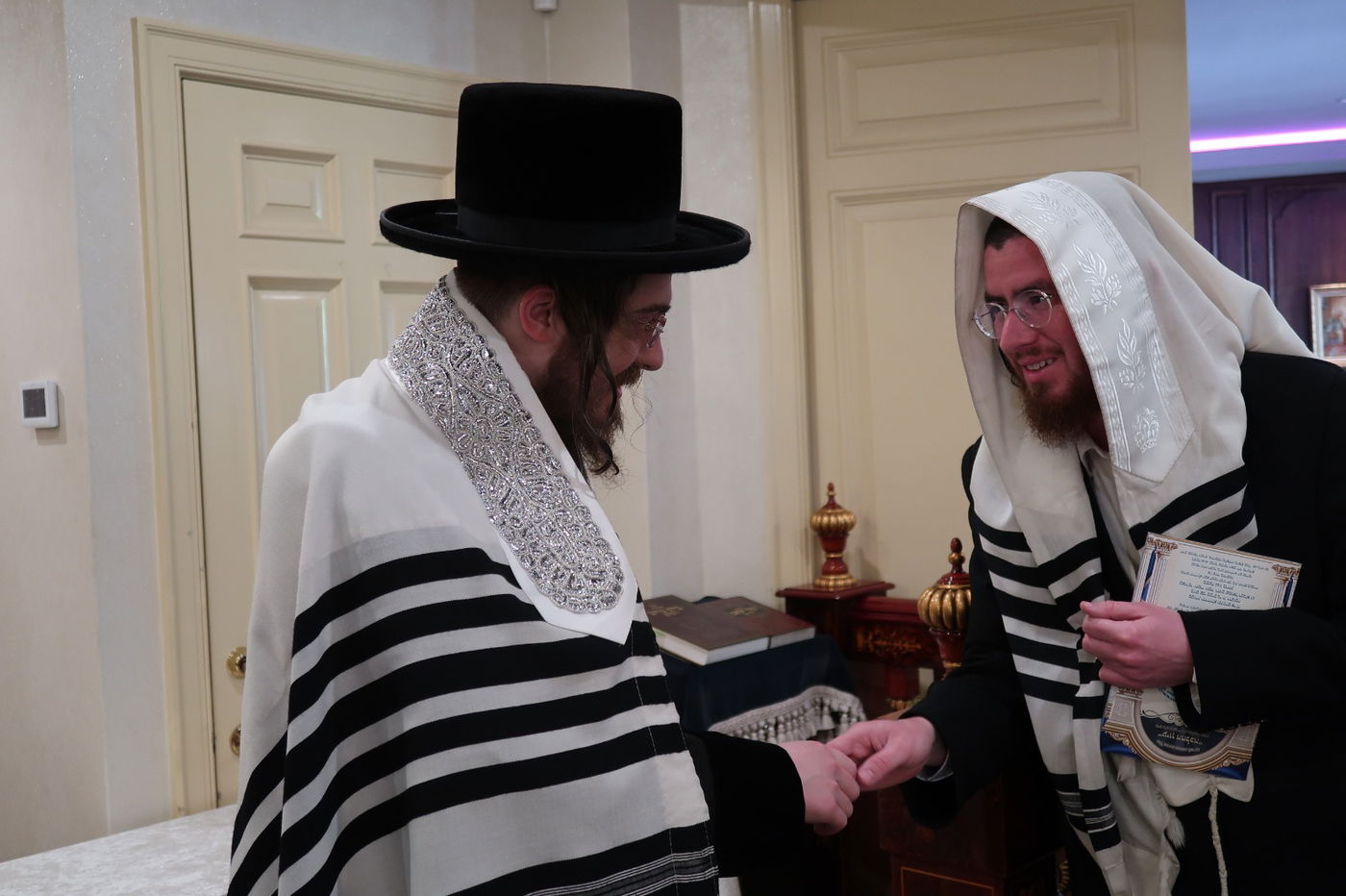 האדמו"ר מסאדיגורה בביקור בלאס אנג'לס