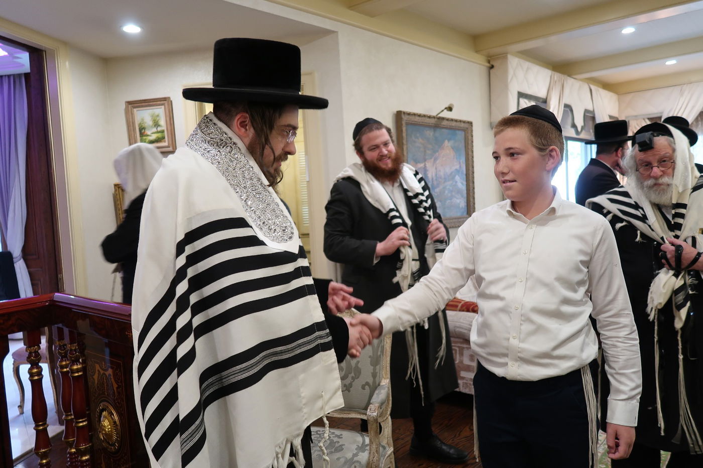 האדמו"ר מסאדיגורה בביקור בלאס אנג'לס