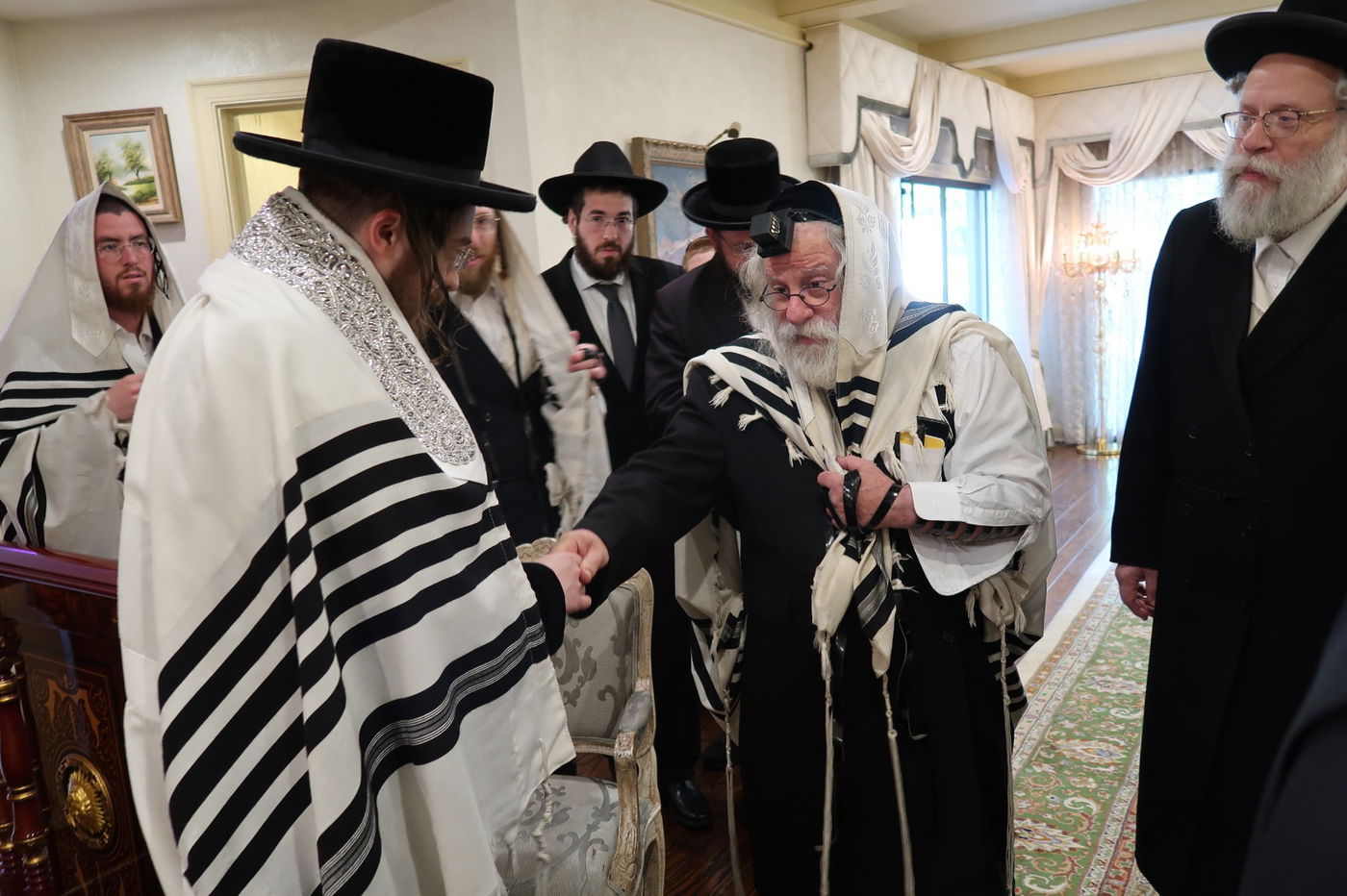 האדמו"ר מסאדיגורה בביקור בלאס אנג'לס