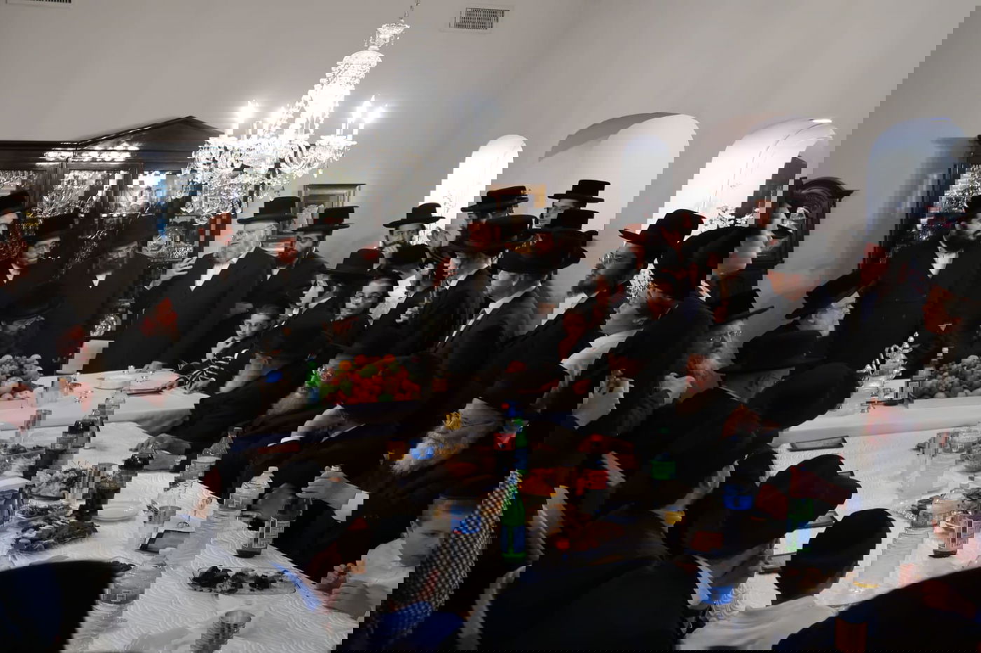 האדמו"ר מסאדיגורה בביקור בלאס אנג'לס