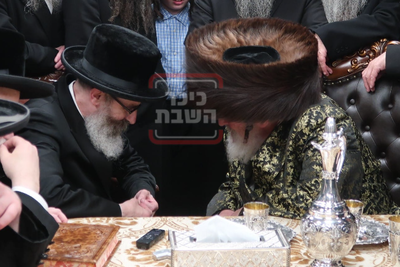 לראשונה: האדמו"ר מויז'ניץ ביקר אצל הרבי מרחמסטריווקא