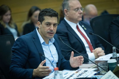 השר עמיחי שיקלי בכנסת