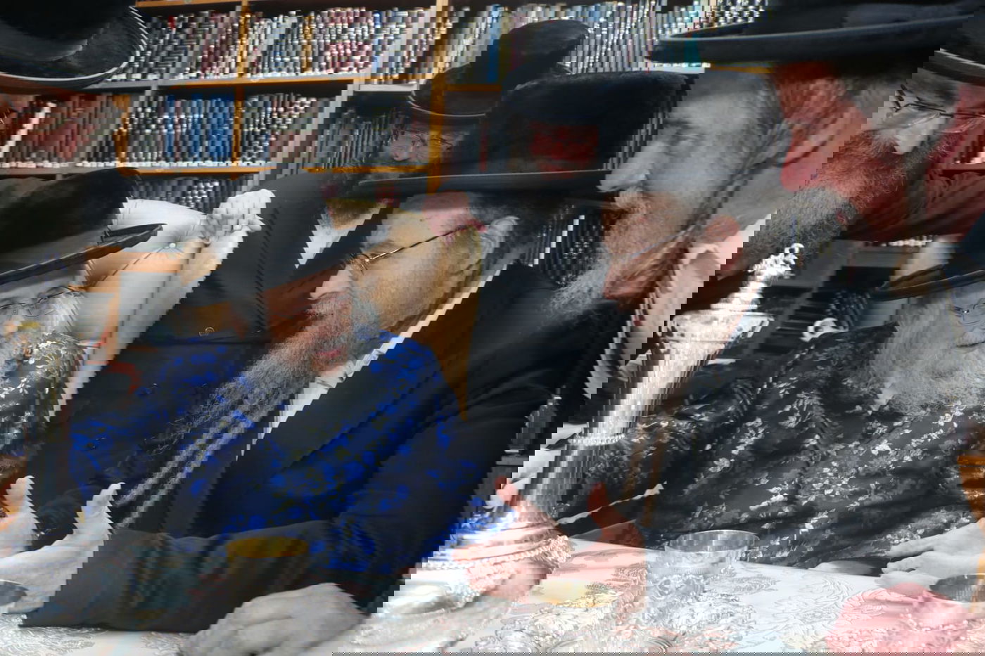 עם גאב"ד ירושלים זצ"ל 