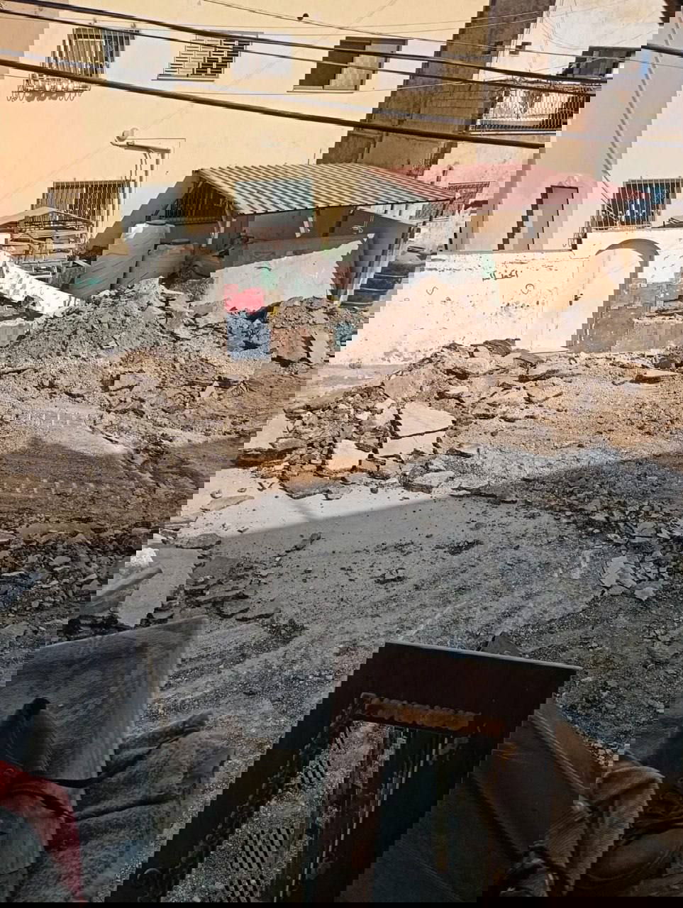 הפגיעה במחנה הפליטים