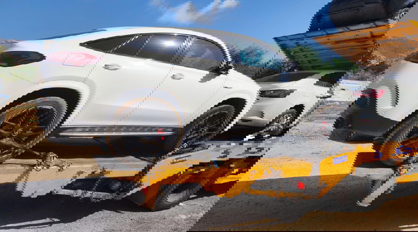 רכב היוקרה שנתפס