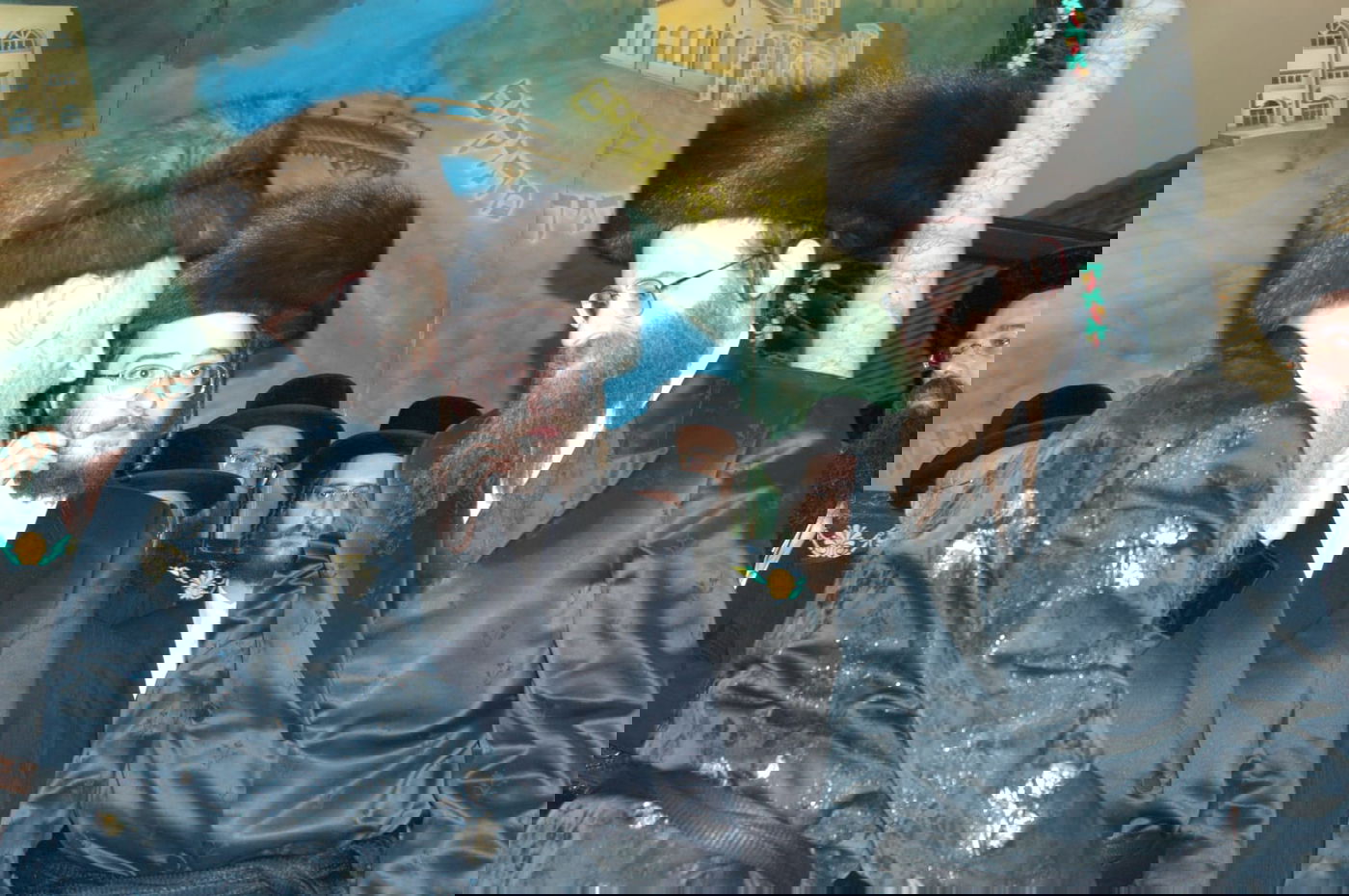 סעודת עניים בחצה"ק סערט ויזניץ לפני החתונה