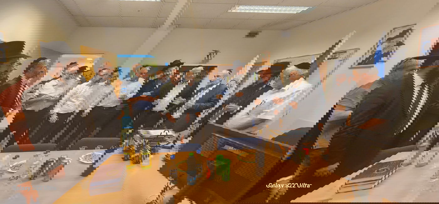 חנוכת המדור החדש במשרד החקלאות בהשתתפות אבי דיכטר ומשה אבוטבול