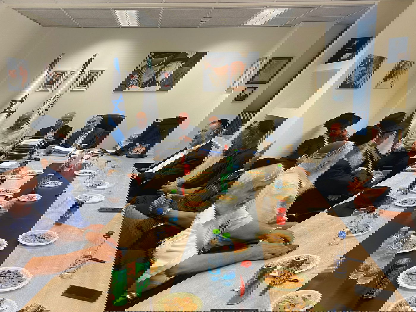 חנוכת המדור החדש במשרד החקלאות בהשתתפות אבי דיכטר ומשה אבוטבול